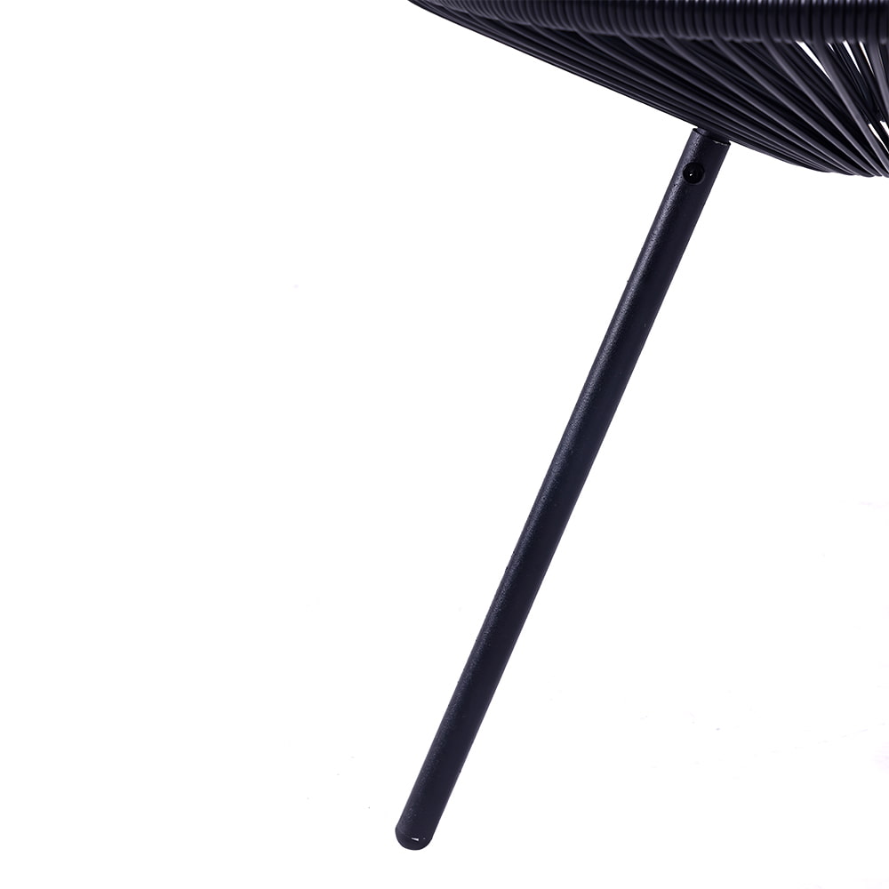 Outdoor All Weather PE Wicker Aacpulco Chairs Set of 3 