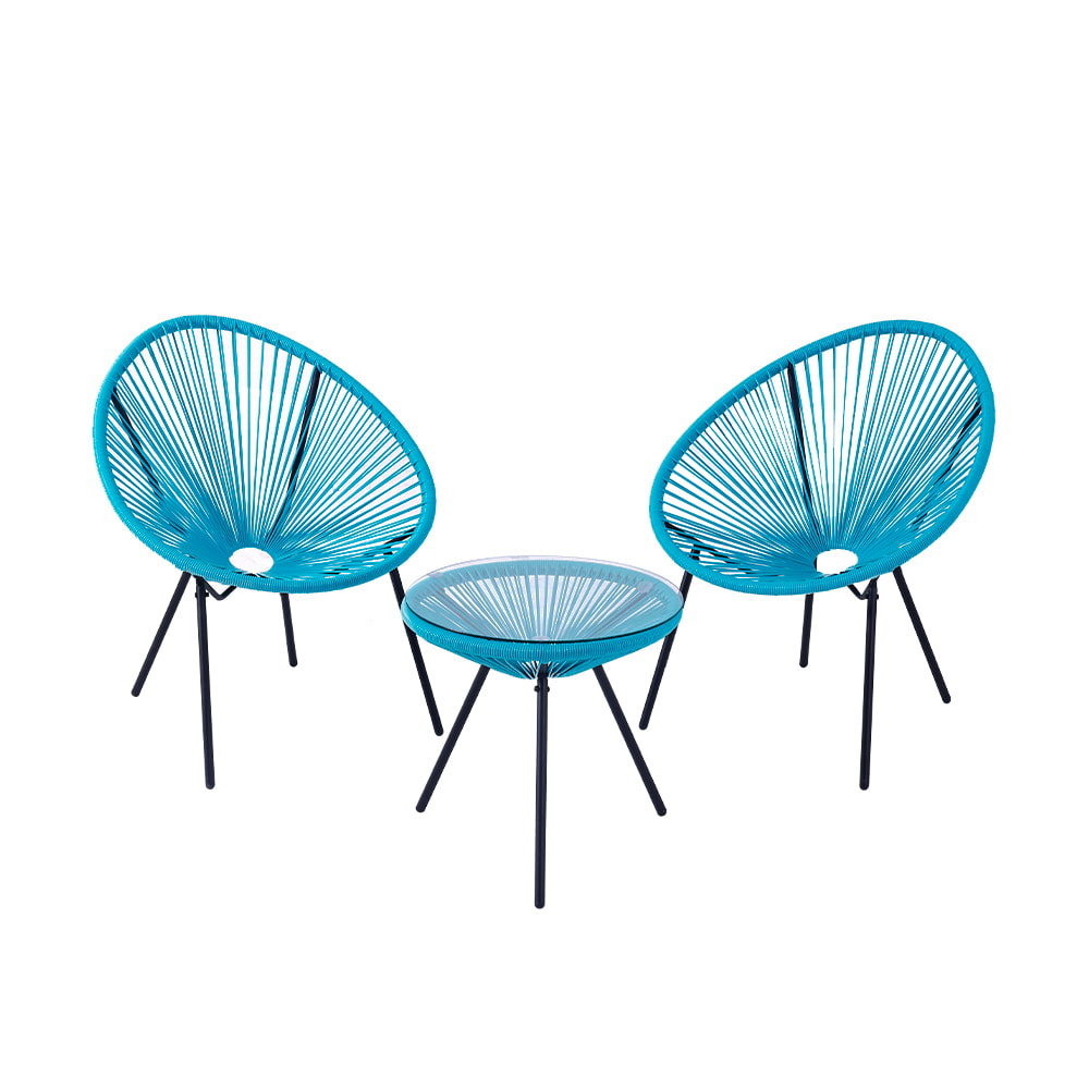 Four-legged egg chair