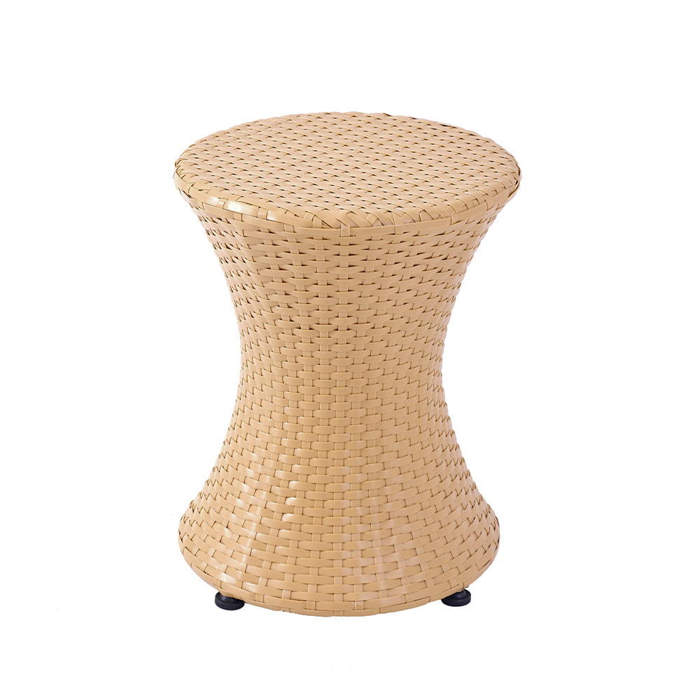 Personalized woven rattan chair flat rattan