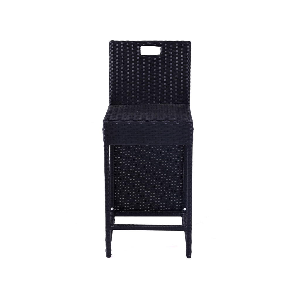 High-end high stool outdoor villa open-air bar northern hotel bar stool bar chair with foot pedal