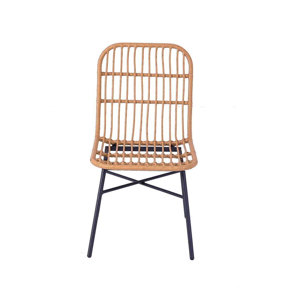 WYHS-T251 Balcony Patio Rattan Wicker Table and Chairs Set of Three.