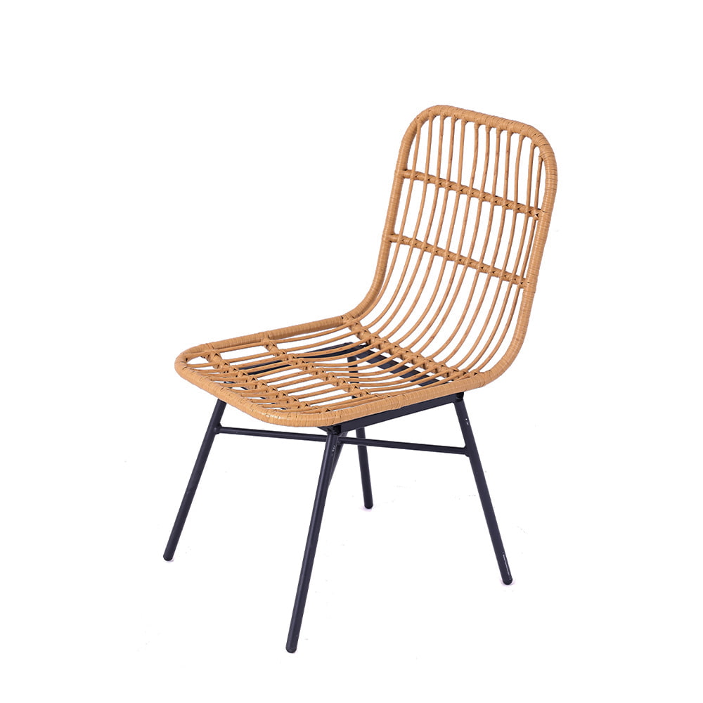 WYHS-T251 Balcony Patio Rattan Wicker Table and Chairs Set of Three.