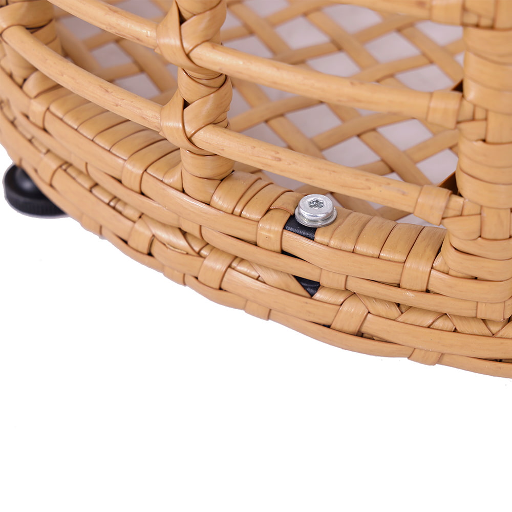 WYHS-T251 Balcony Patio Rattan Wicker Table and Chairs Set of Three.