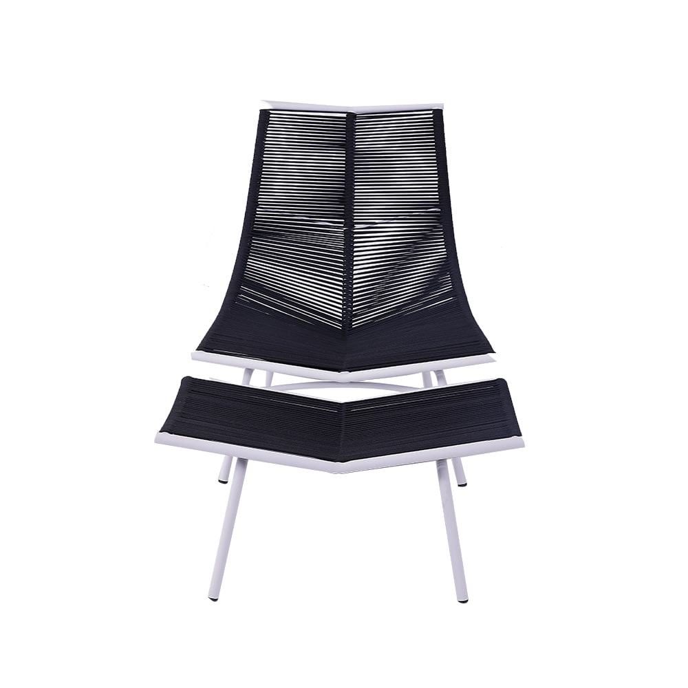 WYHS-T256 Outdoor Woven Rattan Leisure Nordic Homestay Chair Set