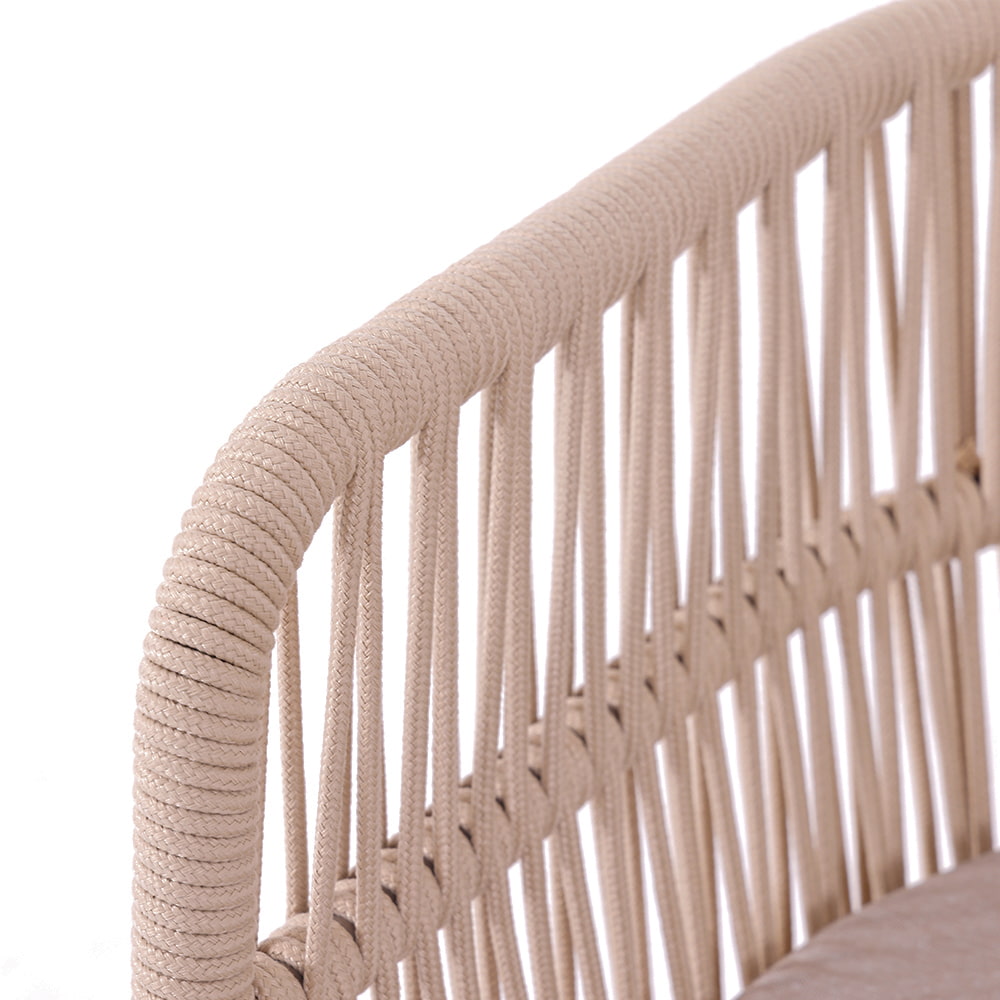 Outdoor Rattan Rope Style Chair for Outdoor/Indoor.