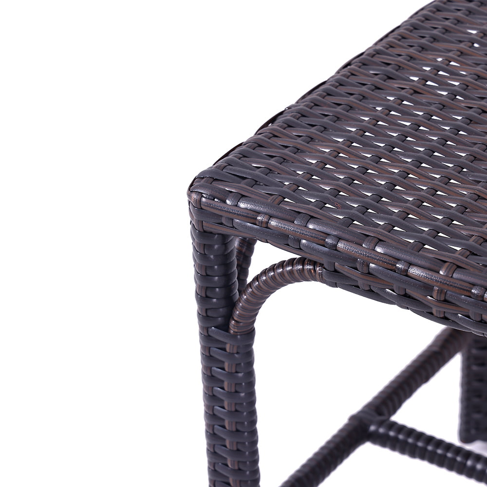  Home Patio Rattan Long Bench.