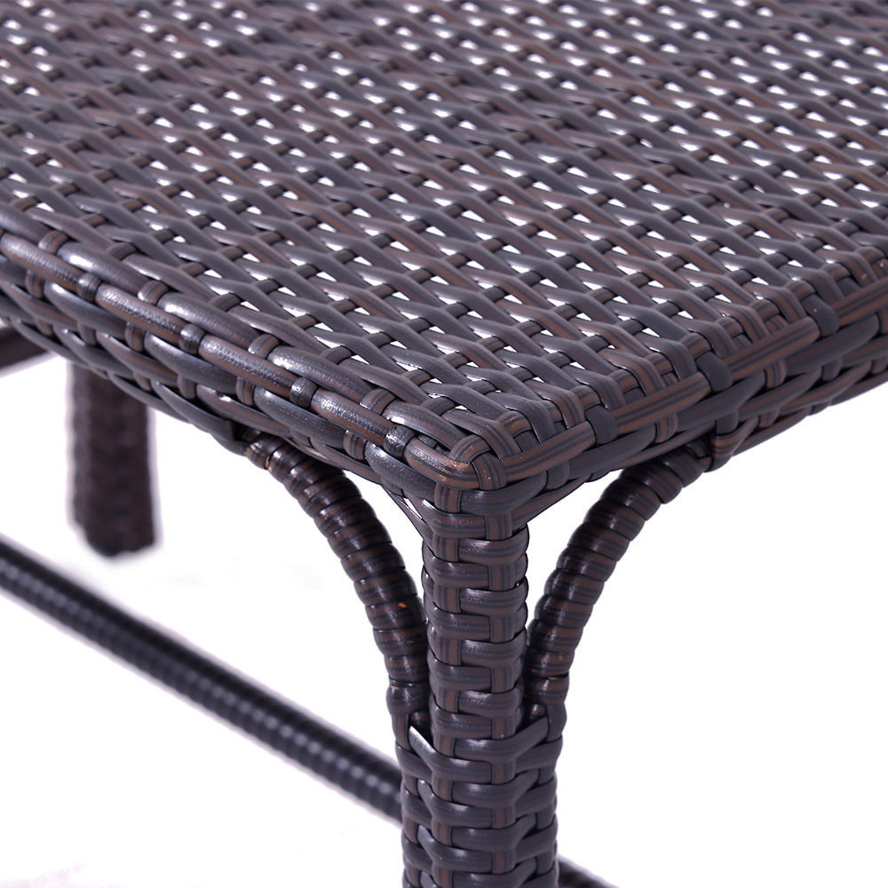  Home Patio Rattan Long Bench.