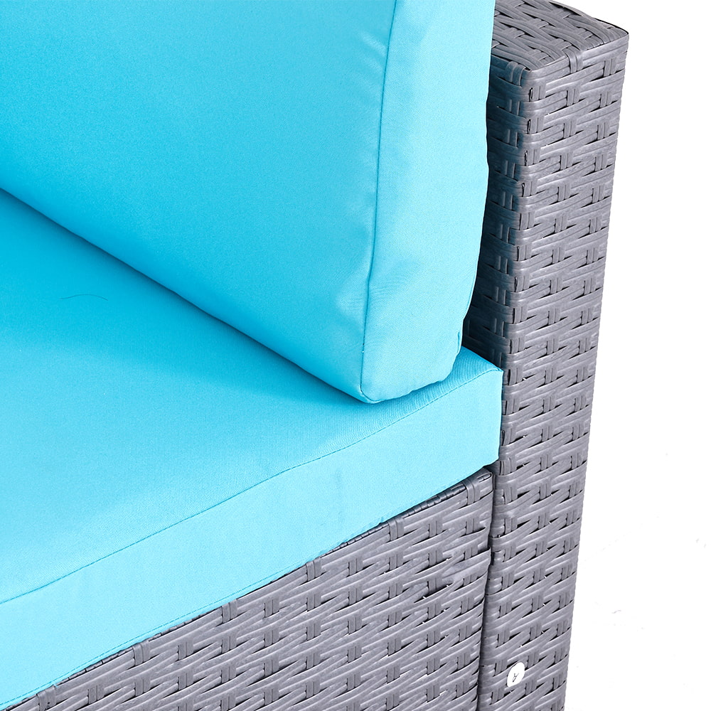 WYHS-T172-5 Patio Rattan Furniture Set of 5 for Outdoor Places