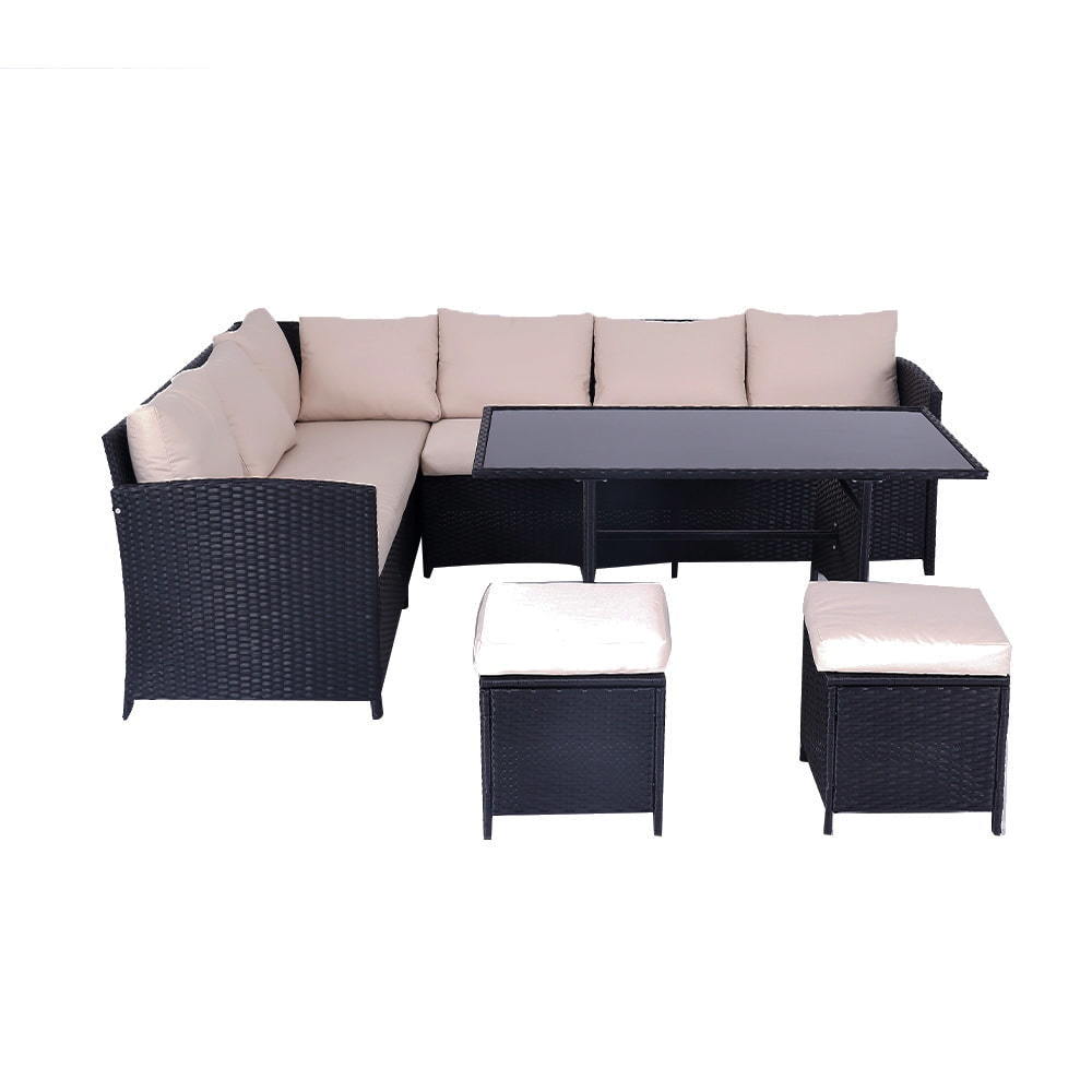 WYHS-T244 Five Sets of Combination Patio Garden Leisure Rattan Furniture