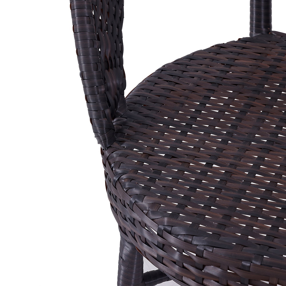  WYHS-T255 PE Rattan Home Chair with Comfortable Backrest.