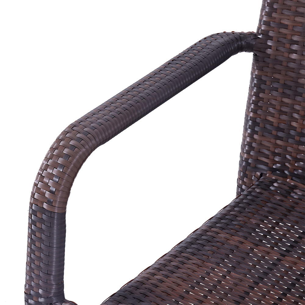 Rattan Chair with Ergonomic Design for Dining room.