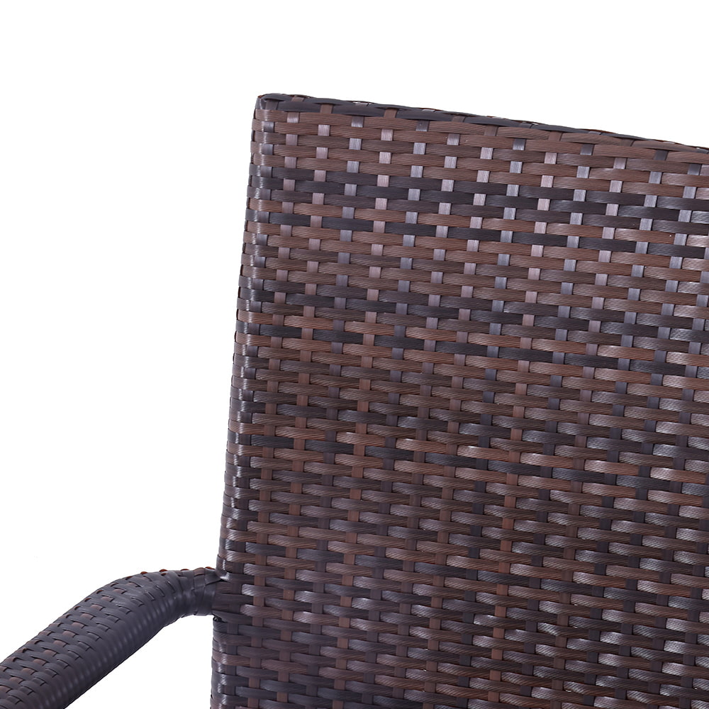Rattan Chair with Ergonomic Design for Dining room.
