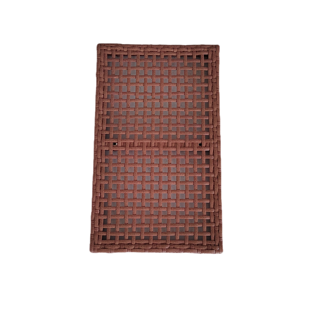 Hand-Woven Hollow Design Room Divider with three Panels