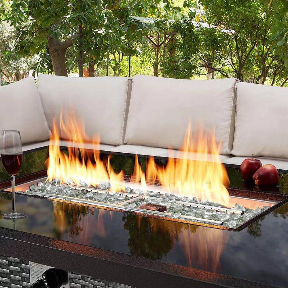 43'' Gas fire pit table 