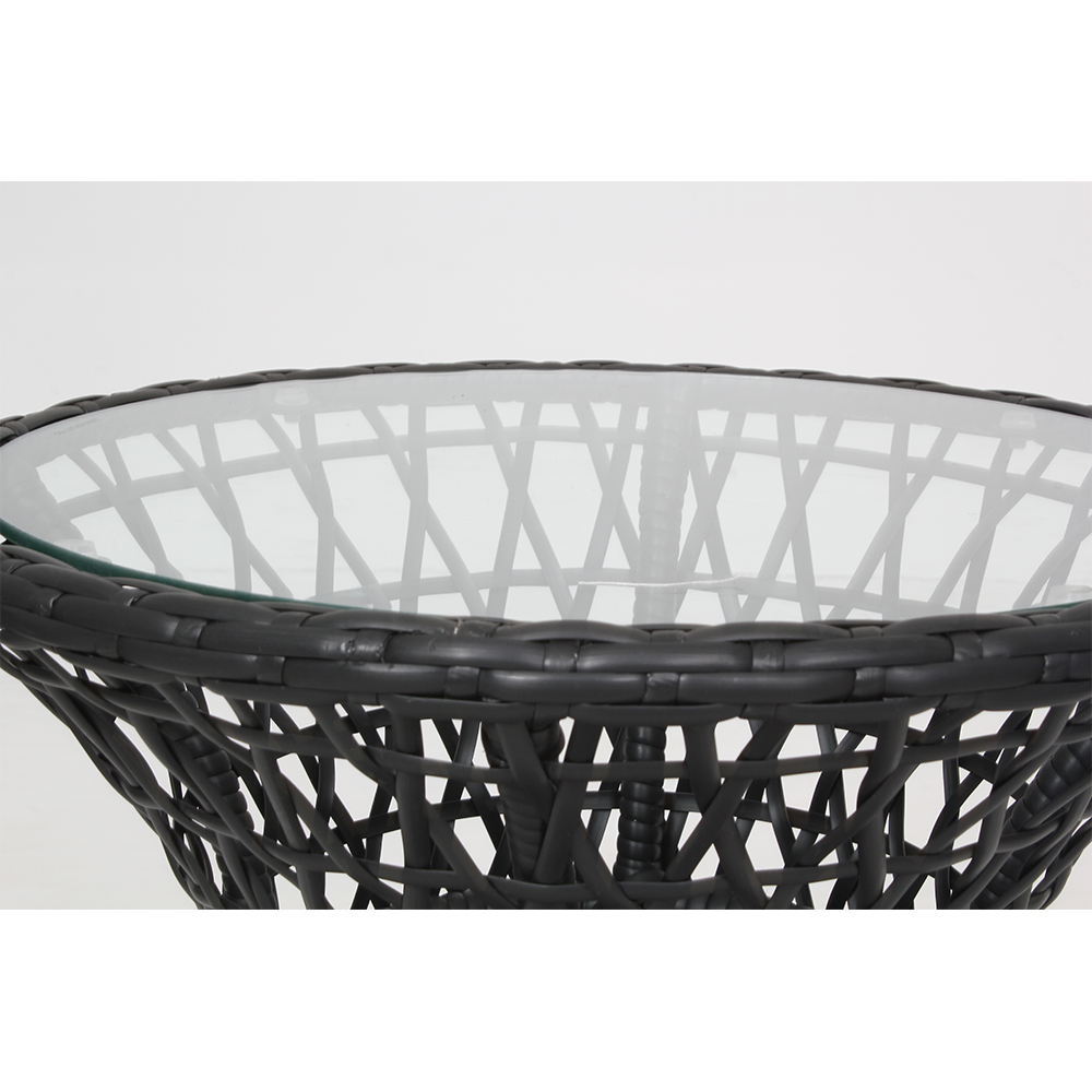 WYHS-T259 Home Furnishings Swivel Personalized Papasan Chair with 360-Degree Swivel
