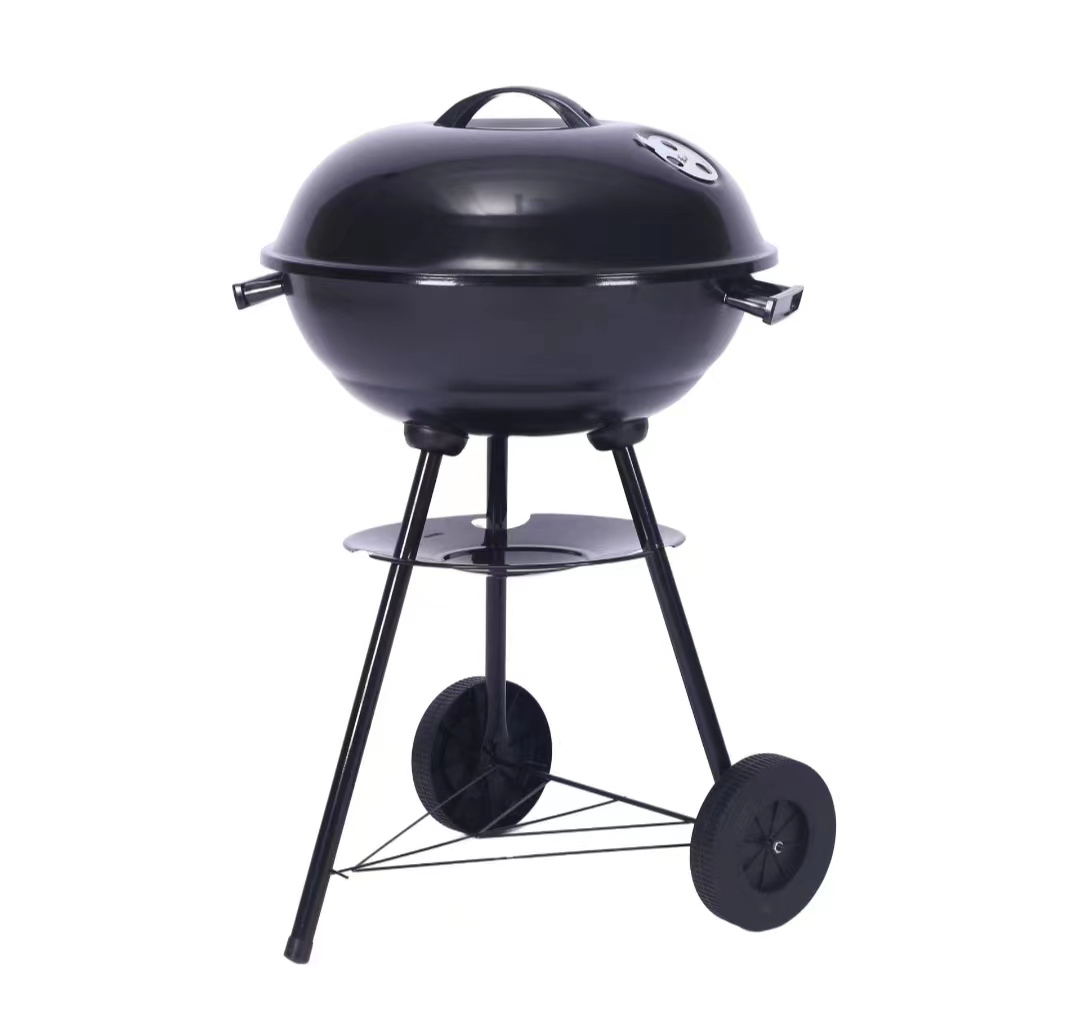 Charcoal Apple-Shaped Grill for Outdoor Cooking Barbecue Camping 