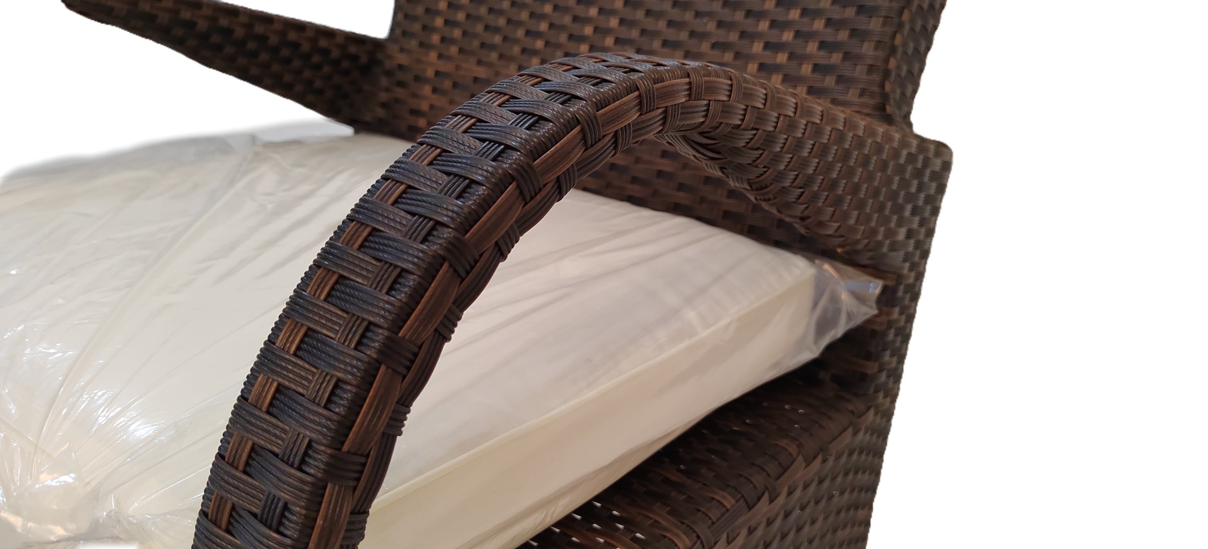 7-Pieces Rattan Dinning Sofa,Chairs with a Fire Pit Table