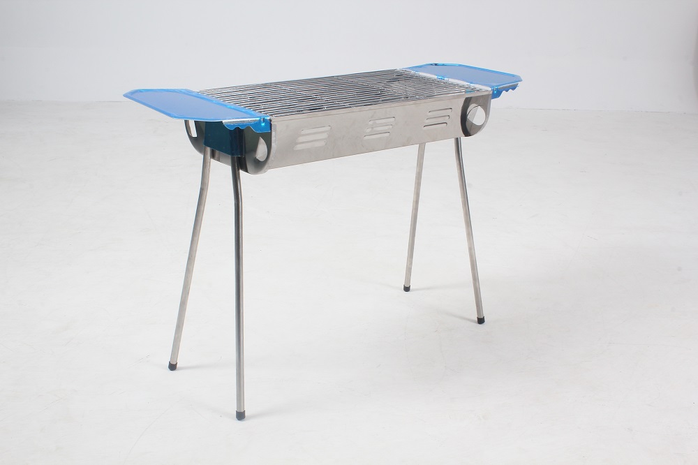 Grill Trade Portable Charcoal Grills - Mini Barbecue - Small Tabletop for Outdoor Cooking.