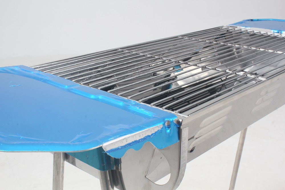 Grill Trade Portable Charcoal Grills - Mini Barbecue - Small Tabletop for Outdoor Cooking.
