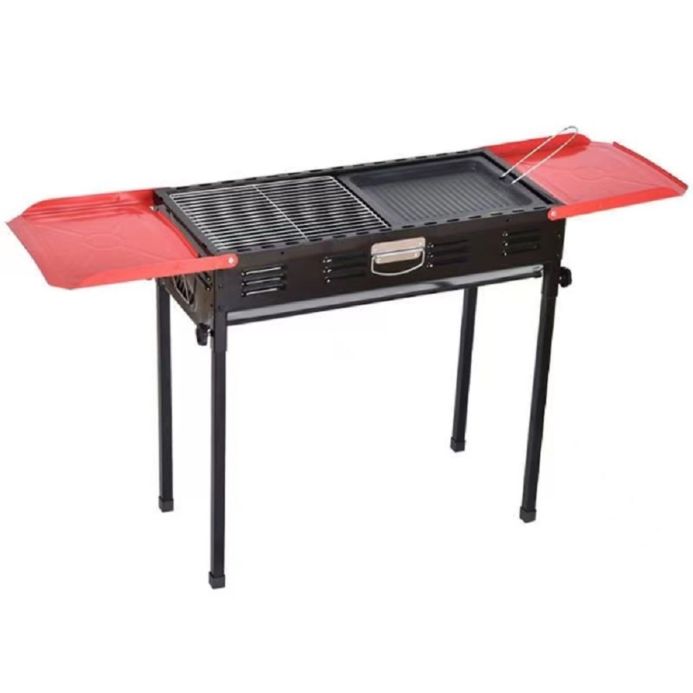  Foldable Barbecue Charcoal Grill for Outdoor Cooking Camping Picnics Garden Grilling.