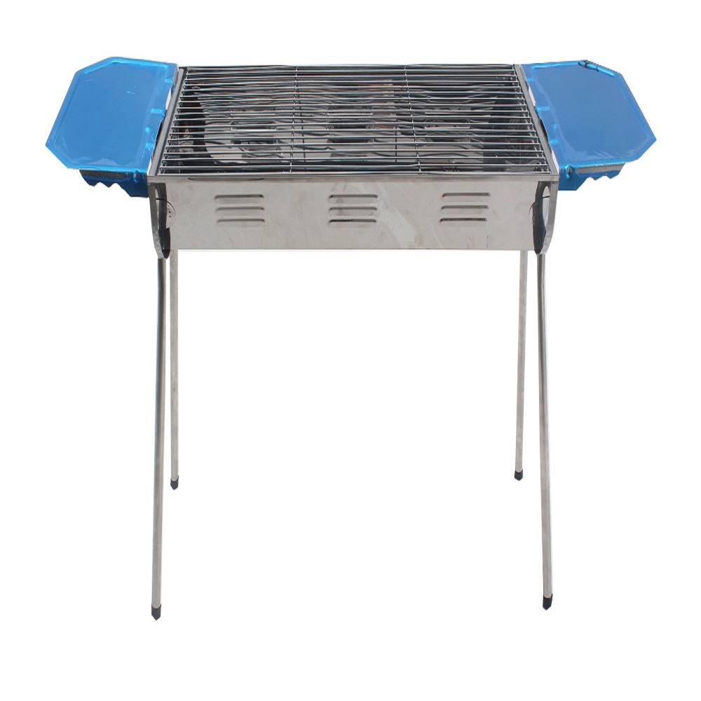 Grill Trade Portable Charcoal Grills - Mini Barbecue - Small Tabletop for Outdoor Cooking.