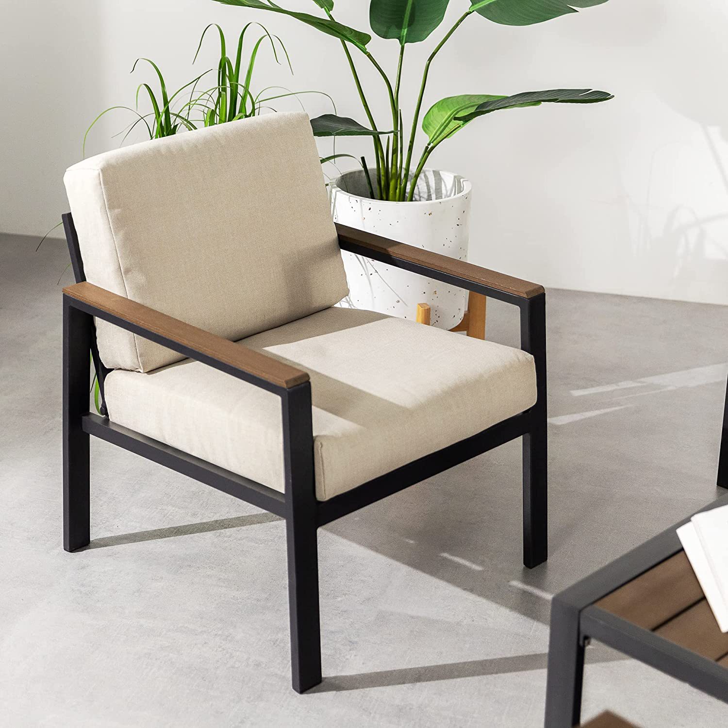 Outdoor Set with Table, Chairs and Loveseat