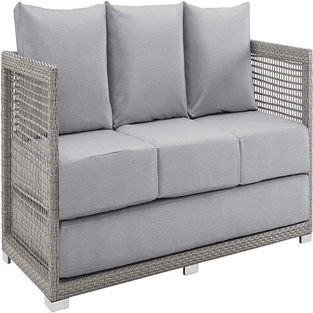 Rattan Sofa Set Outdoor Indoor Garden Patio Furniture 4 Pieces Set 