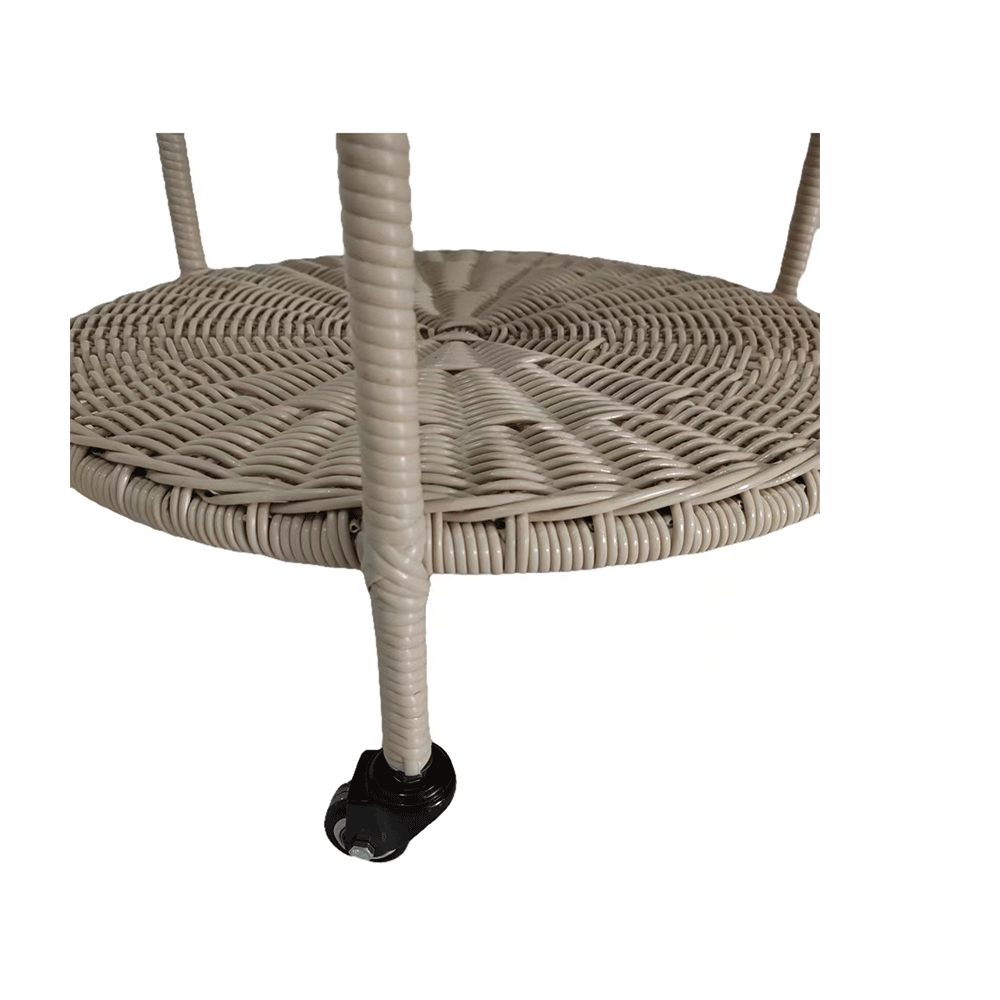 WYHS-T276 Three-legs Pulley Storage Basket for Living Room,Outdoor Space