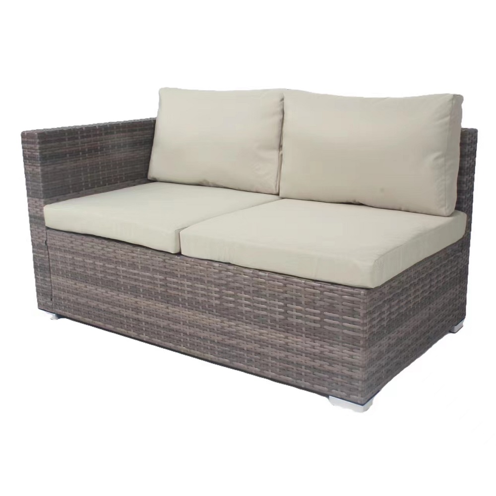 WYHS-T281 Patio Furniture Set, Outdoor Sectional Sofa Wicker Conversation Sets with Tea Table and Storage