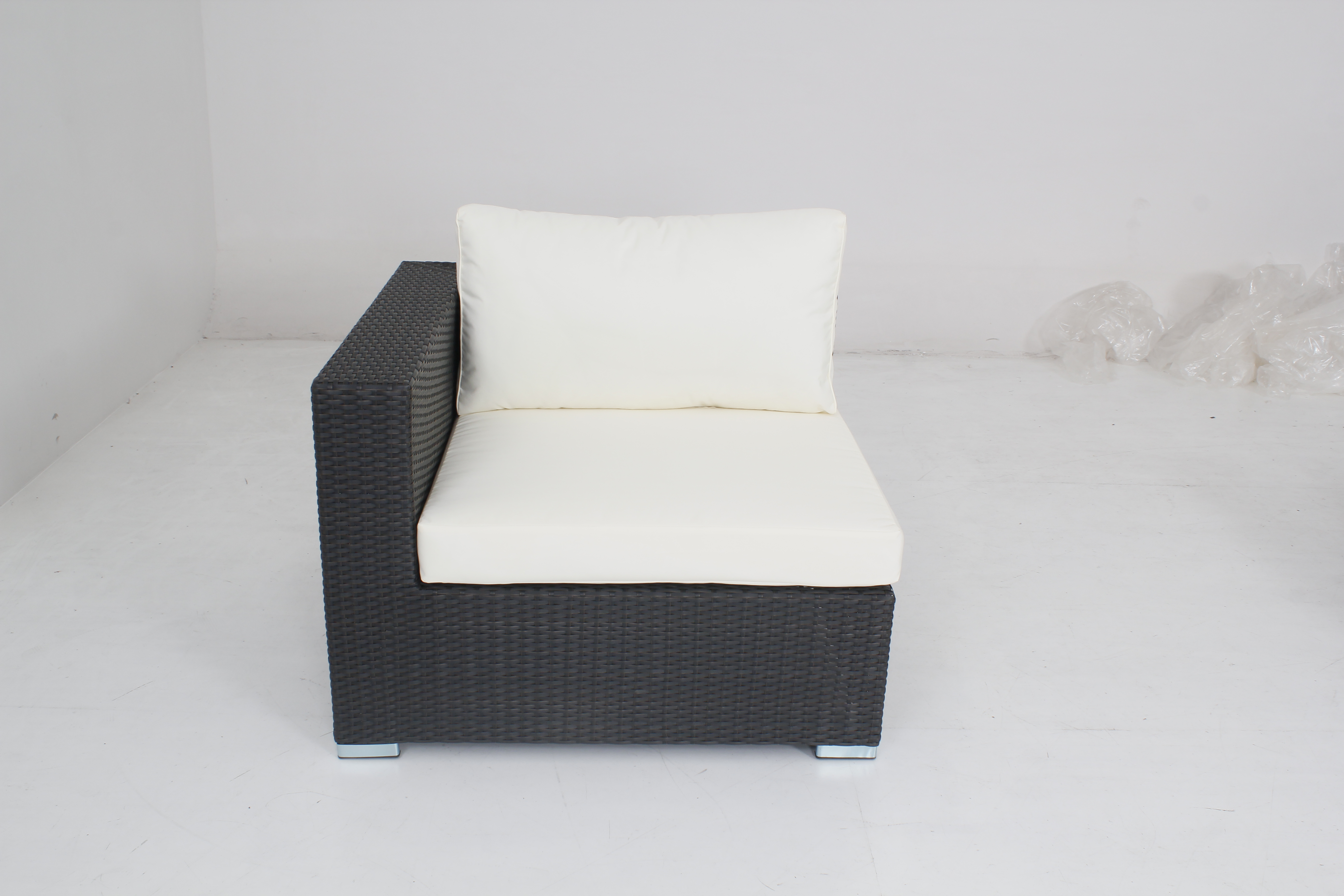 7-Piece Outdoor Leisure Rattan Sofa Combination Patio Balcony PE Woven Rattan Furniture.